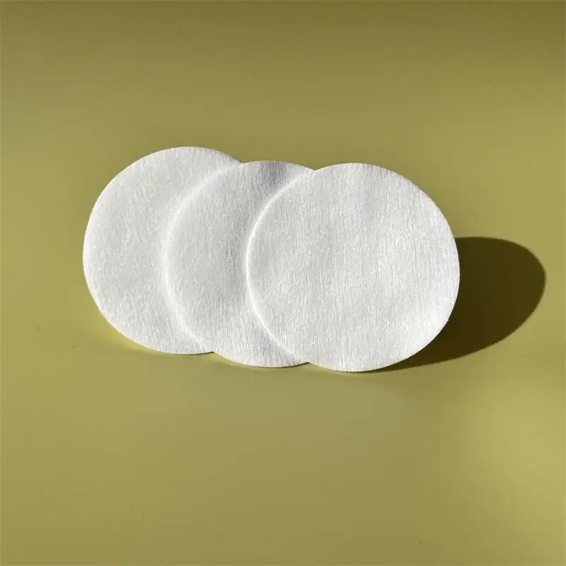 YP52 Manufacturer produce disposable nonwoven plain make up remover cotton pad