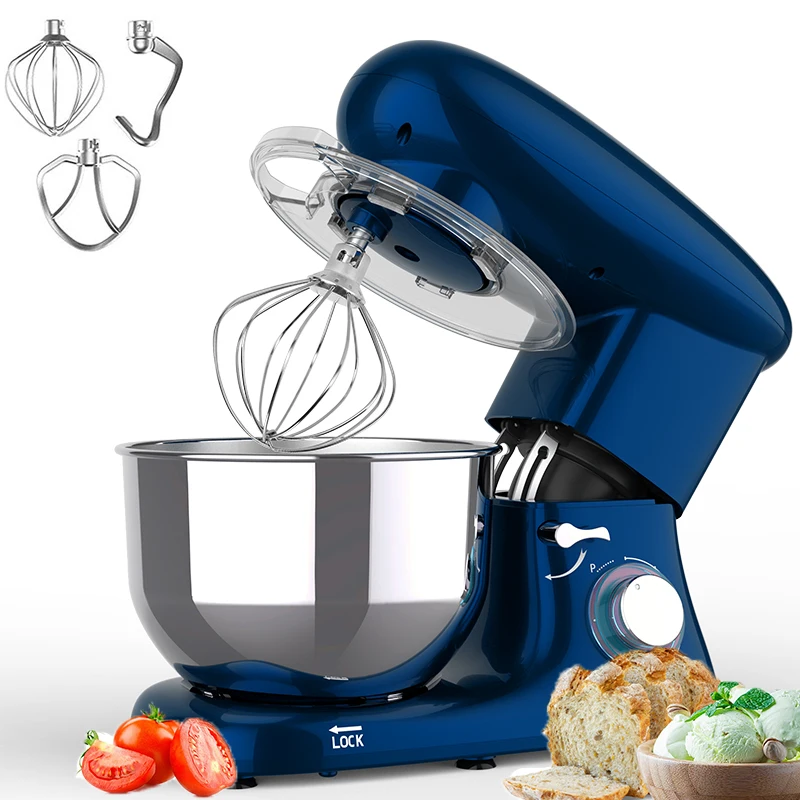 Kitchen custom made multifunctional 7L 8L planetaria 1.5L glass jar meat grinder stand mixers