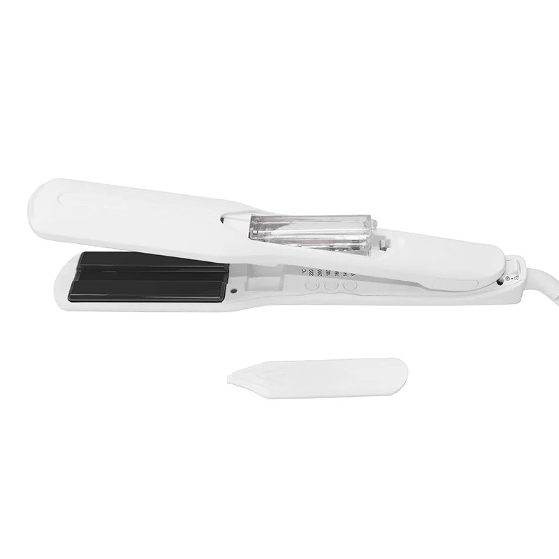 Professional Titanium LED Display Steam Flat Iron Plancha De Cabello Profesional Custom 430F Hair Straightener For Salon