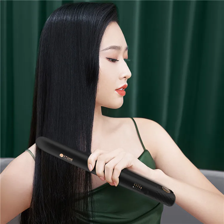 2022 new diamond flat iron  Cord and Cordless hair straightener flat ironing machine pencil flat irons