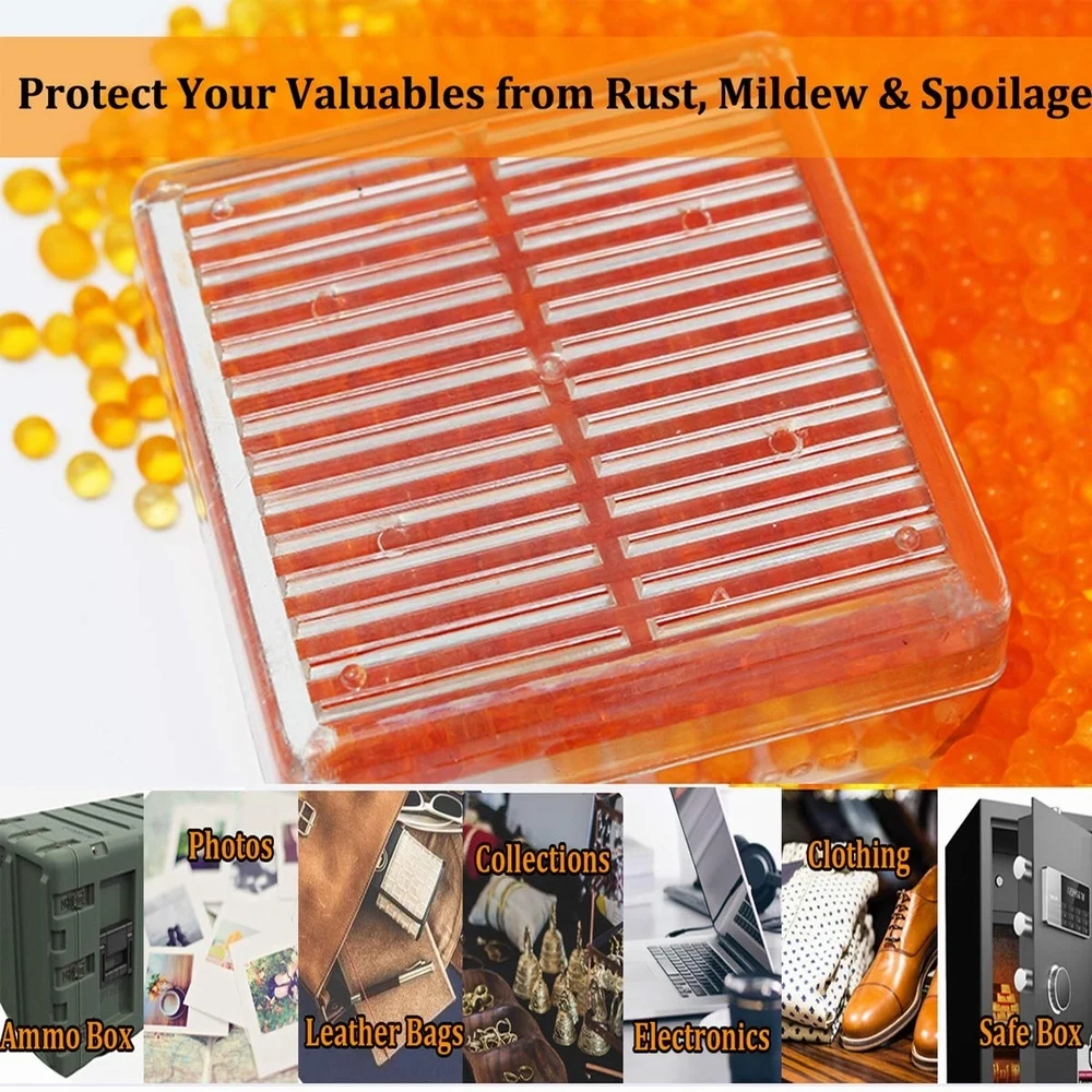 45g Small  Silica Gel Desiccant  Box  for Watches and Cellphone Storage Container Moisture Absorber