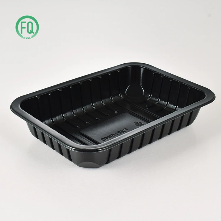 Customized Food Grade Supermarket  Pp Plastic Tray For Meat Packaging