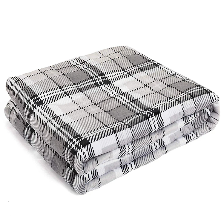 
China factory sale soft baby girl and boy cartoon printed diy baby weighted blanket 