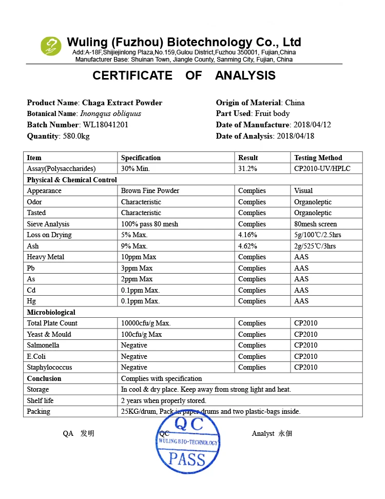 mushroom extract customized capsules polysaccharides10%-50%  triterpene1%- 10%