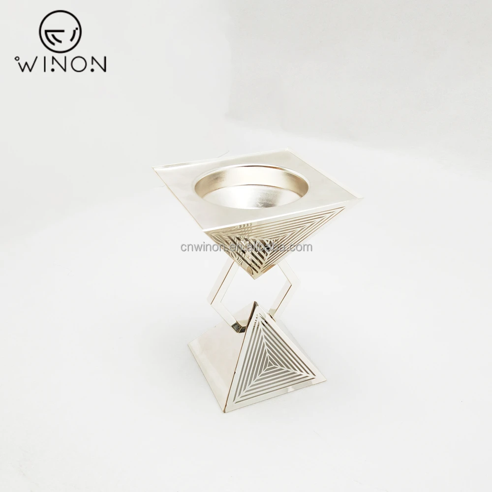 New arrival Carving Flowers Unique Pyramid Shape incense Burner charcoal Sandalwood Mabkhara Bakhoor for Home Hotel Party