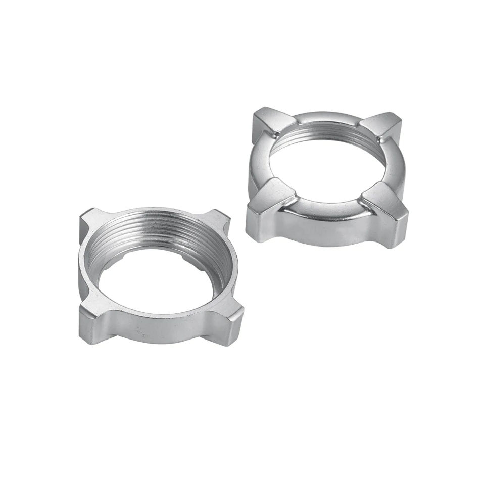 42#52# Electric Stainless Steel Meat Grinder Head Worm Fixing Ring Cutting Meat Mincer Blades And Plates