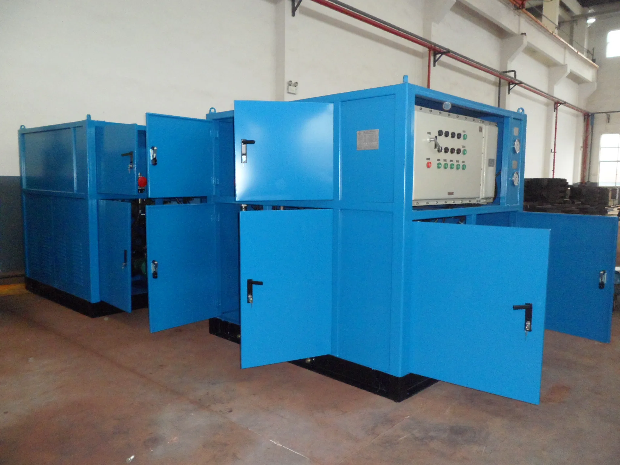 YZBF-120LD/2-4 gas hydraulic power station/ hydraulic power units used on oil drilling rig and power tong
