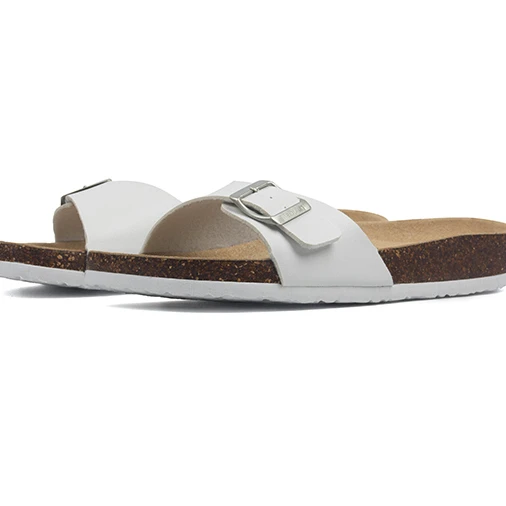 2020 высококачественные модные тапочки с одной пряжкой; Женские сандалии на пробковой подошве