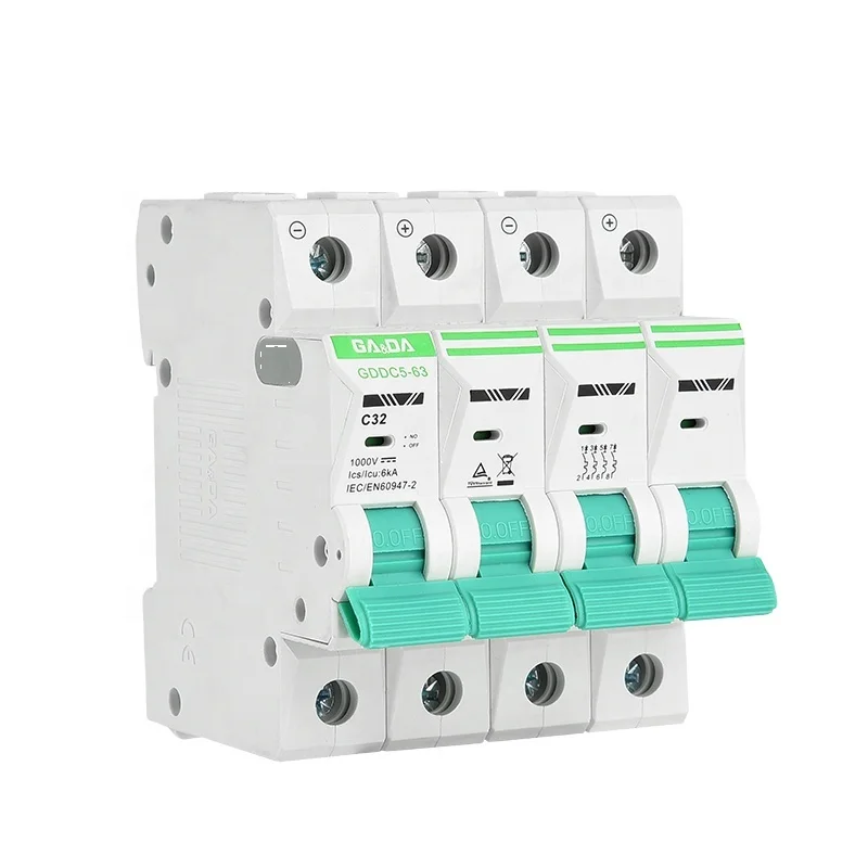 Хорошее качество Ga & Da солнечный DC Автоматический выключатель фотоэлектрический мини-воздушный dc выключатель