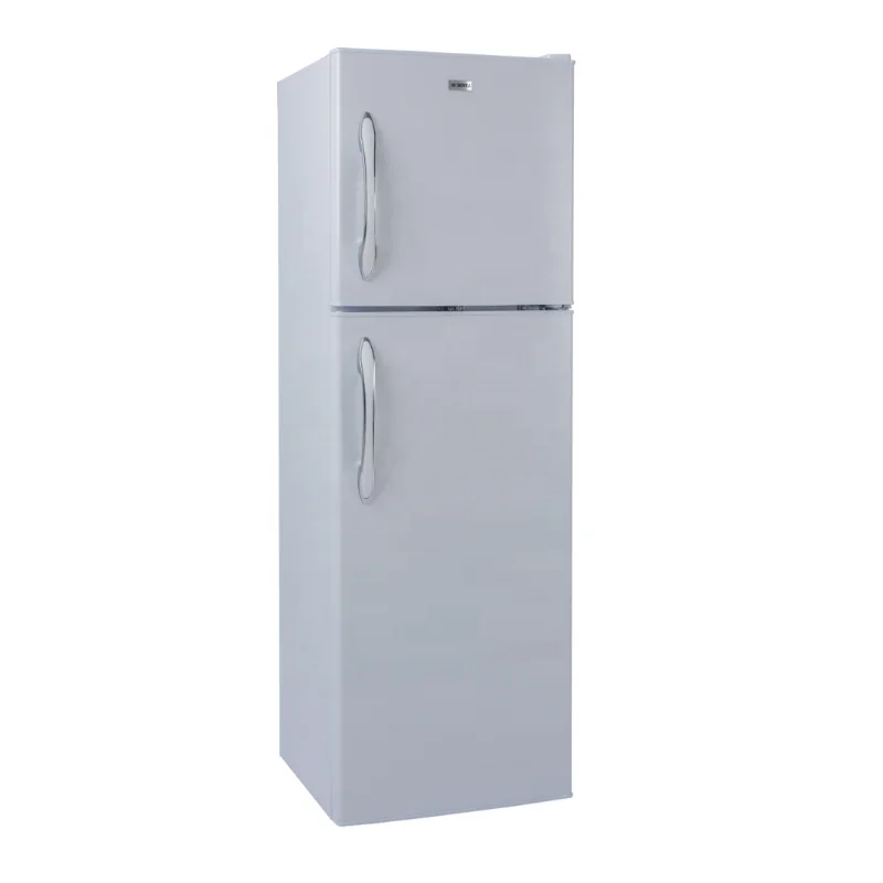 BCD270w 134A 600A Stainless Steel Electric Portable Compressor Refrigerator Top-Freezer Manual New Condition Household Hotels