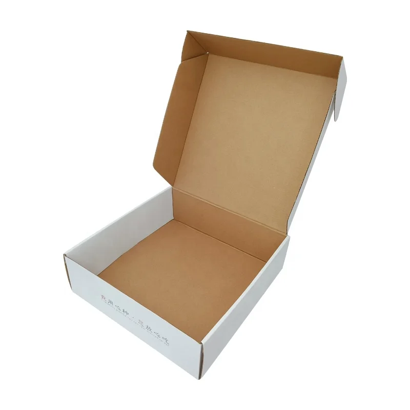 Hot Sales Logo Printing Gifts Packaging Paper Box Durable Corrugated Paper Mailer Box Folding Big Capacity Fruit Store Container