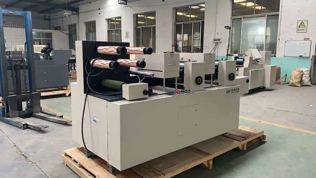 HT160-2 Hot Sale Two Colors Adhesive Bopp Tape Printing Machine Plastic Tape Film Printing Machine