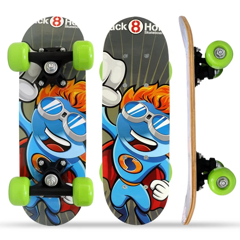 Wholesale Chinese Maple PP Truck Mini Skateboard for Children