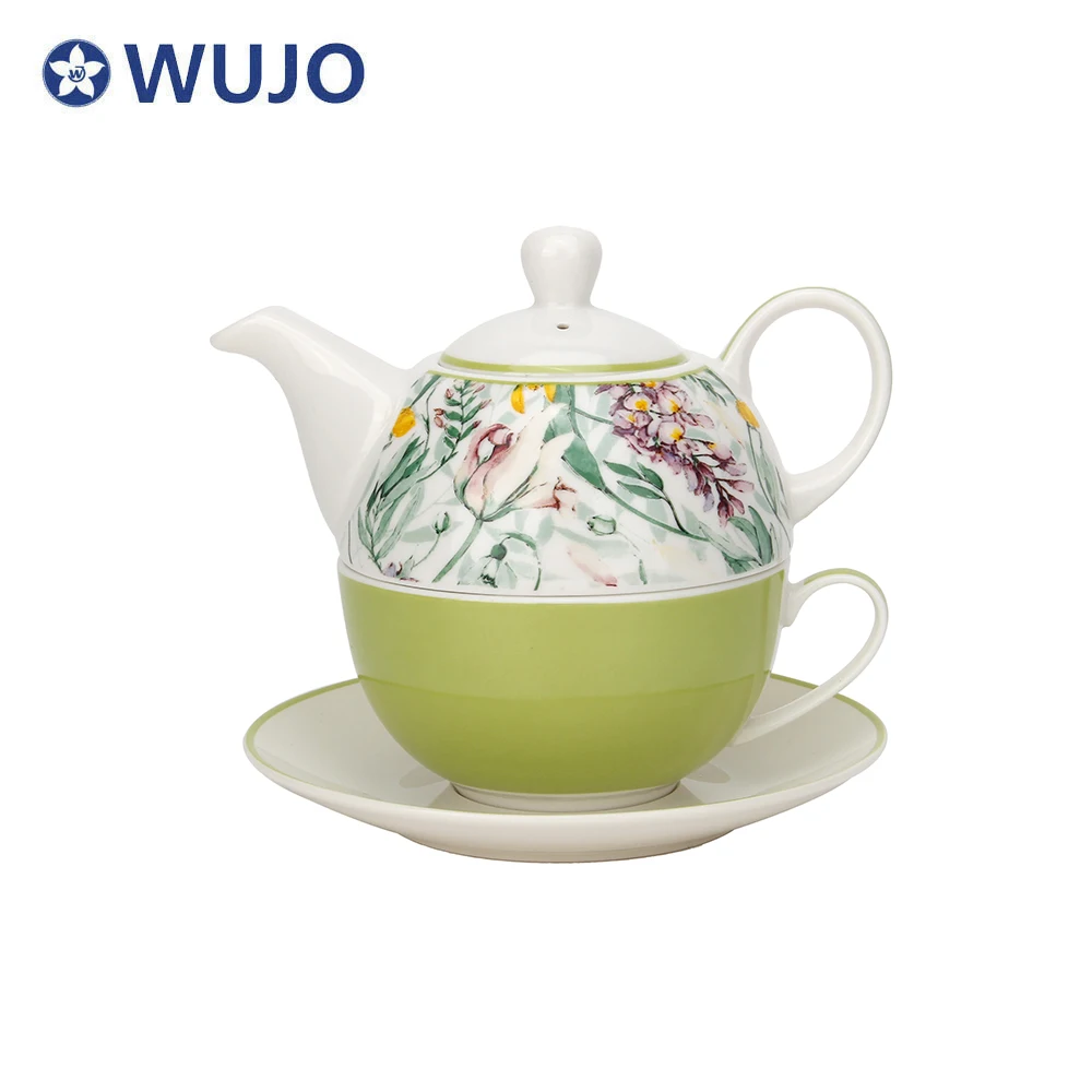 China Ceramic Teapots Set Coffee Pot New Bone China Ceramic Teapot Planter