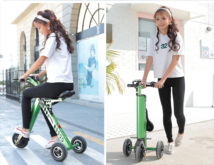 electric street kick scooter 3 wheeler foldable scooter