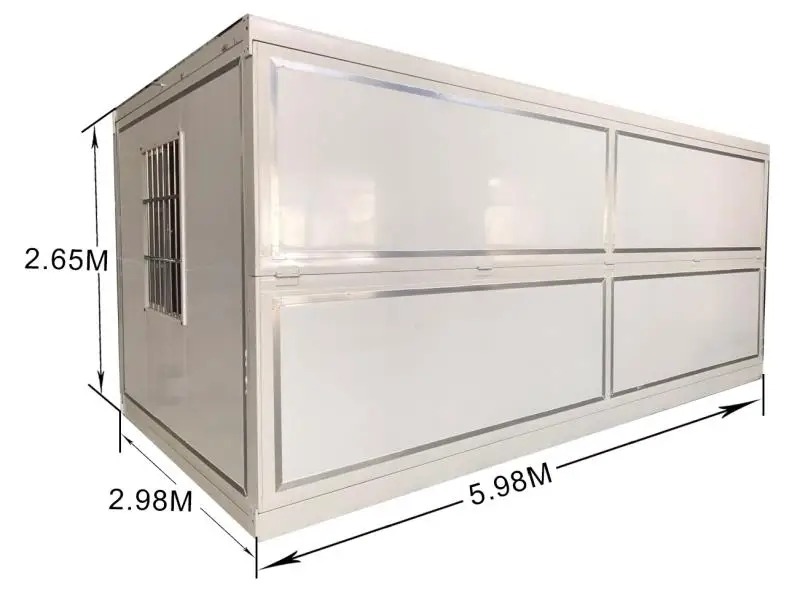china portable storage foldable folding container prefab cabin Sell to Malaysia