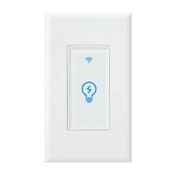 Milfra in-Wall WiFi Smart Switch Double Smart Light Switch Compatible with Alexa and Google Home