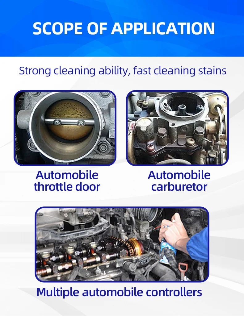 OGAS Hot Sell Automobile Throttle Cleaner Car Care Products Brake Cleaner Carburetor Cleaner Products Spray