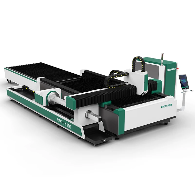  Двухцелевая обменная платформа для листового металла cnc машина волоконной лазерной
