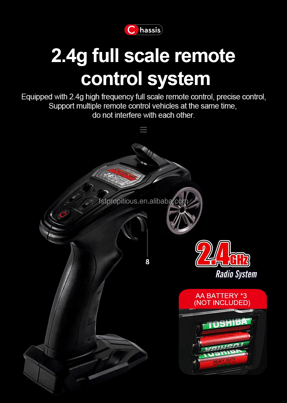 KF11 High Speed Car 2.4G Modular Battery Off Road Car 20 Mins Play Time Kids Toy Rc Drift Car With 7.4v 850mah Battery