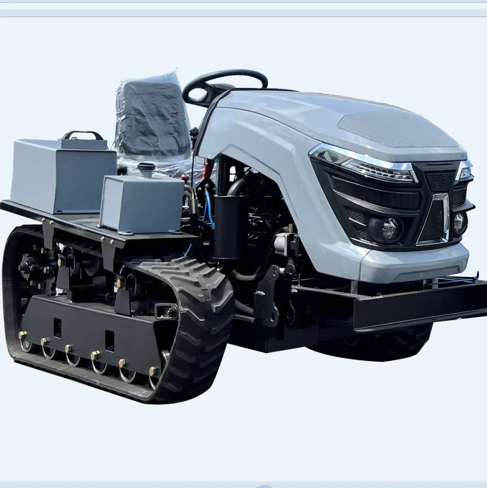 Best Price 25HP 35HP 50HP  60HP  60HP 80HP 100HP Crawler Tractor Front Load One Rototiller for Sale  Crawler Excavator