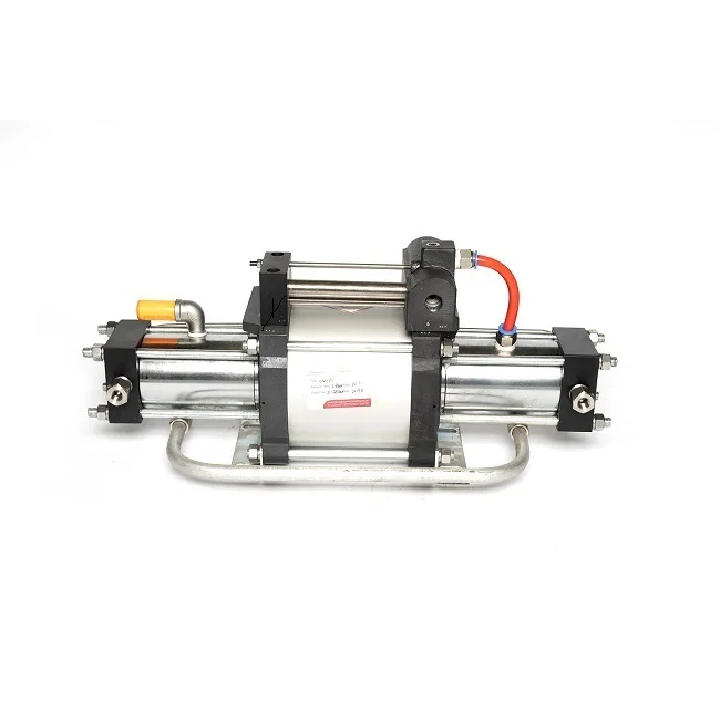 High Pressure Pneumatic Air Driven N2/Ar/CH4/He/H2/O2/CH4/CO2 Gas Booster Pumps