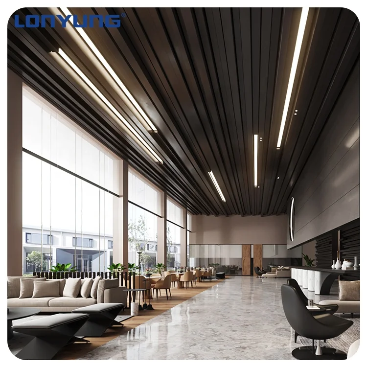 High quality 4ft 8ft decorative aluminum profile linkable pendant led linear light system lighting shop light fixture