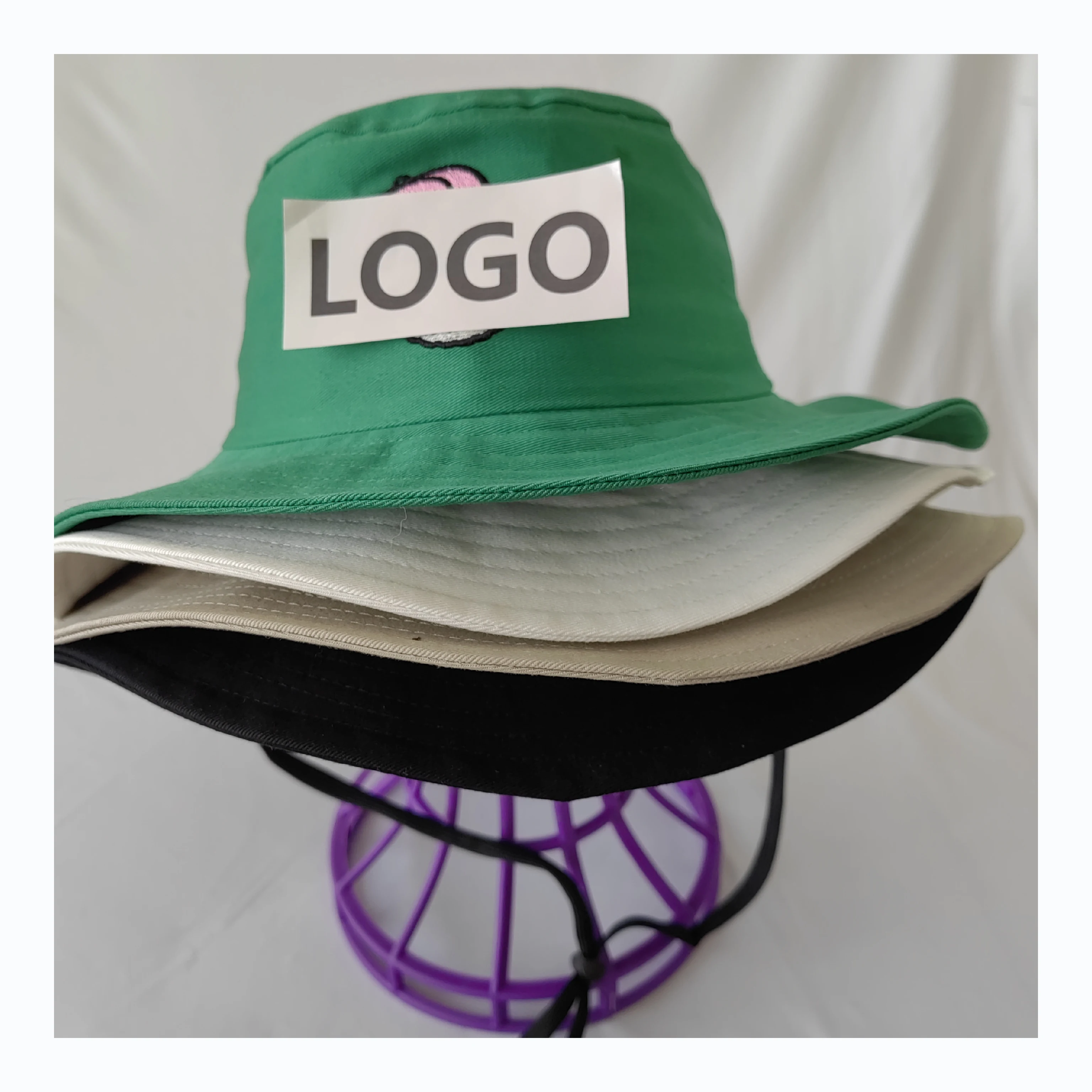 bulk blank embroidery logo custom bucket hat embroidery bucket hat