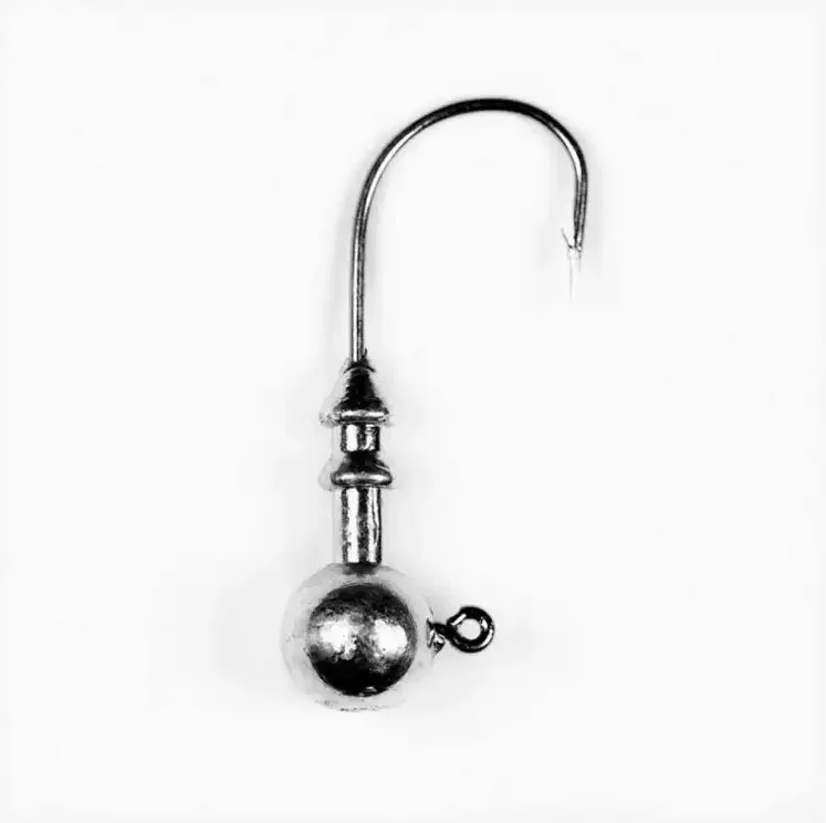 Jig Head Fishing Hook 5g 7g 10g Silver Buzz Lead Jigs Head Hooks Soft Lure