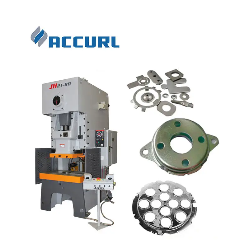 ACCURL JH21industry mechanical iron metal Stamping Press processing cnc hole punching machine