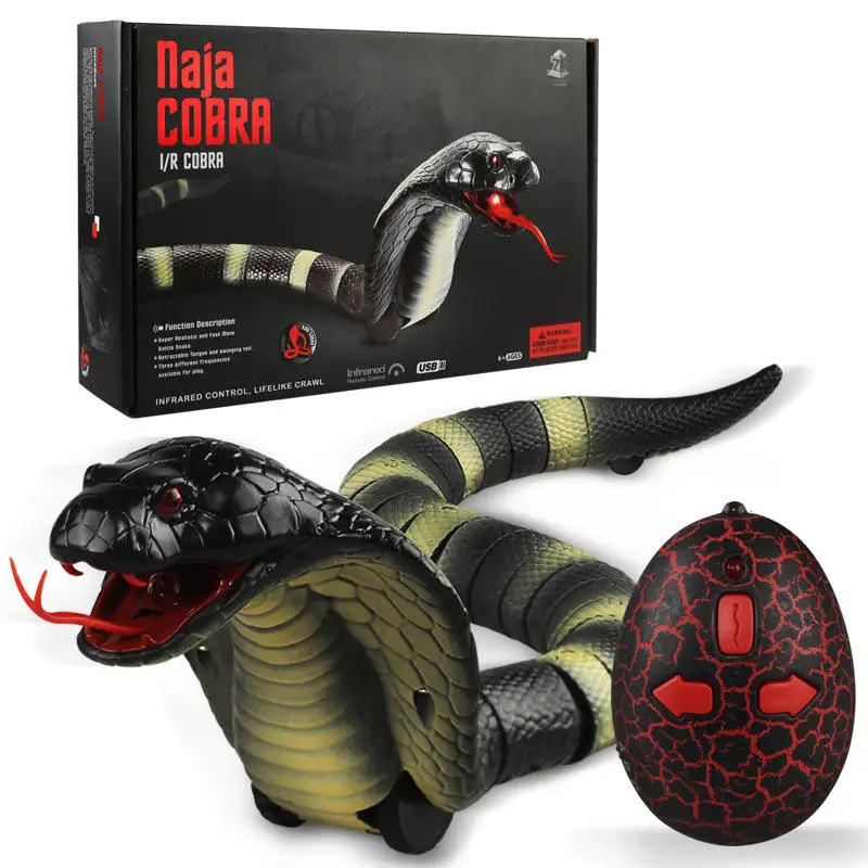 Factory Direct Sales Remote Control Snakes Simulation Snake Fidget Rc Animal Radio Controlled Toys