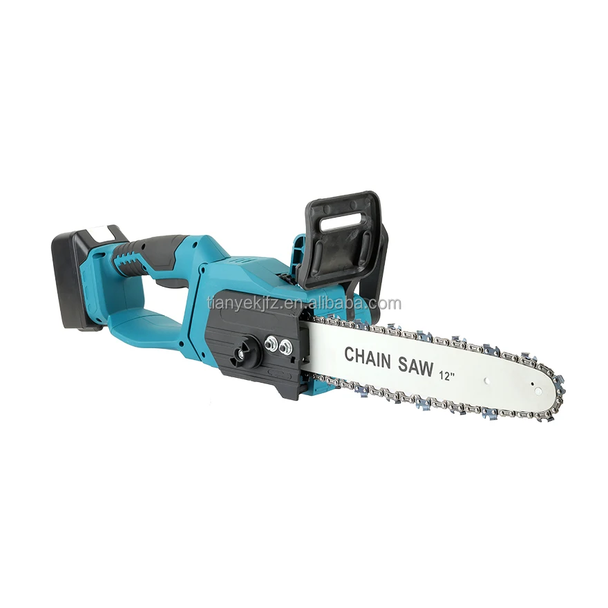 12inch Cordless Chain Saw Rechargeable Battery Portable Lithium Battery Chainsaw OEM TY Wood Cutting Machine Wood Saw Machines