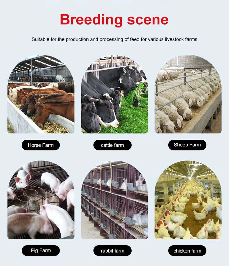 Three in one multipurpose chaff cutter machines silage corn chopper 3/4/5/6/8TON silage chopper home use