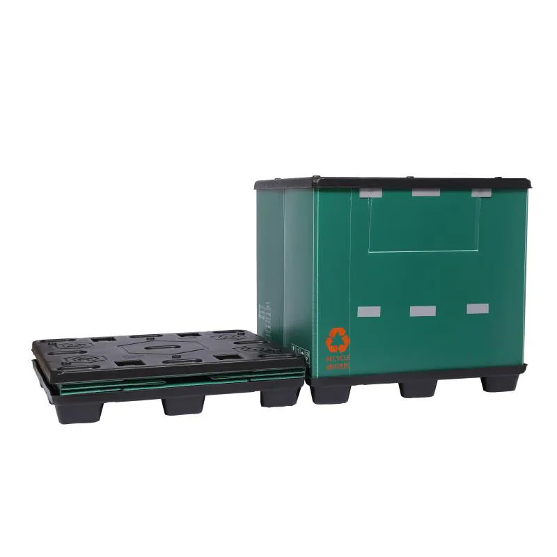 New Recyclable Collapsible Storage Foldable Plastic Palletheavy Duty Pallet Box For Warehouse