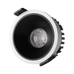 LED Ceiling Spot Light 10W Adjustable Recessed Down Light Aluminum Anti-glare LED Ceiling Lamp IP20 Warm White