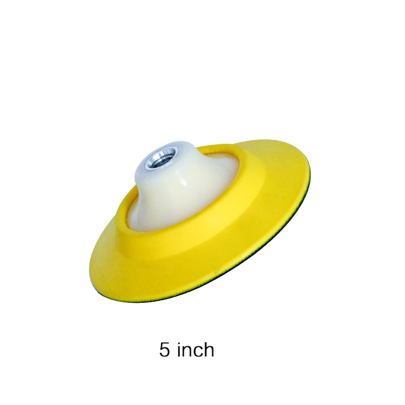 Car Polishing Accessories 5inch Flexedage Rotary Backing Plate for Foam and Wool Pads