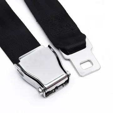 Hot selling high quality universal car auto car safety belt extension lock buckle tongue clip seat belt car belt accessories