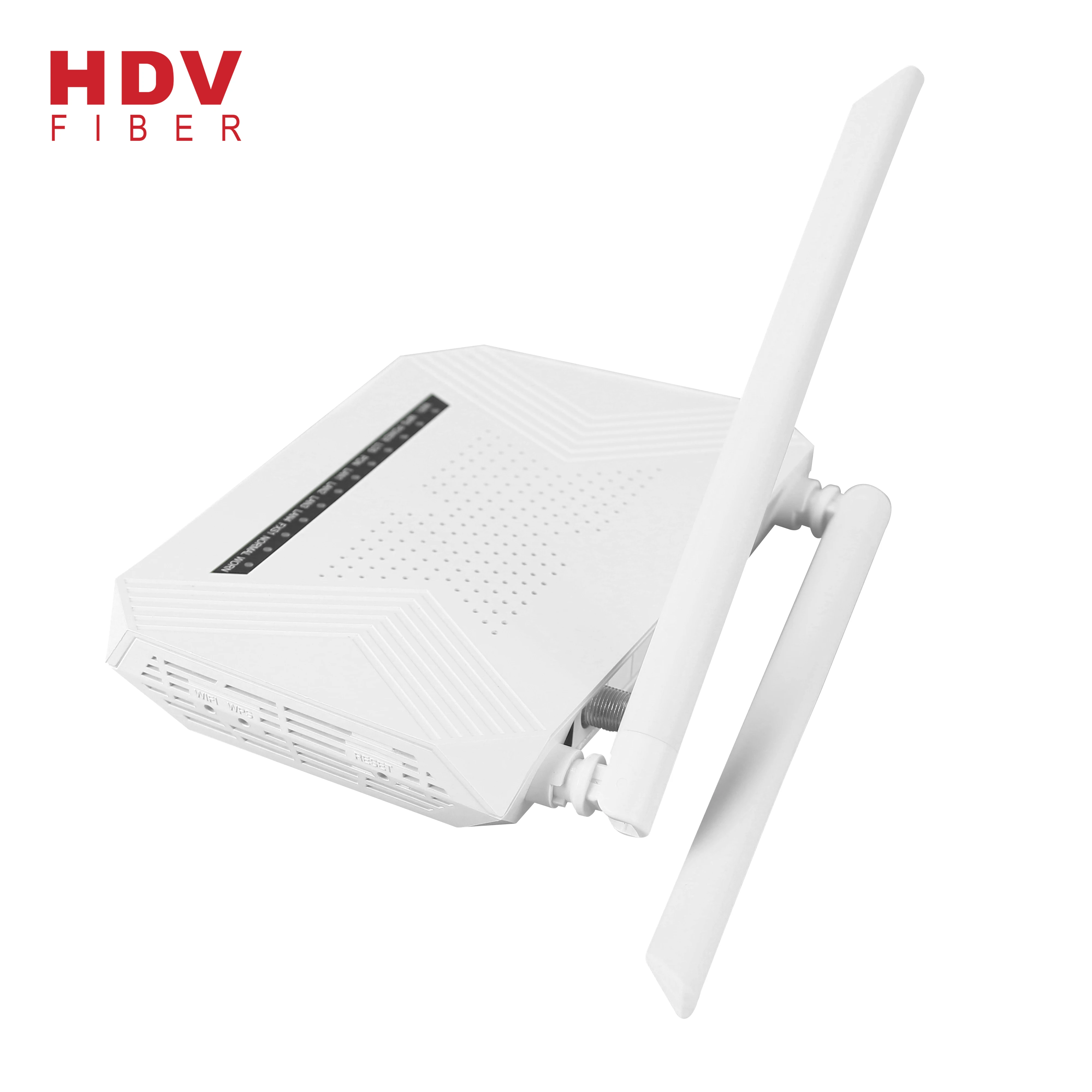 Factory special sales   1GE 1FE Wifi With CATV 2 Antennas Router IPv4 &IPv6 OLT compateable smart fiber XPON EPON GPON ONU