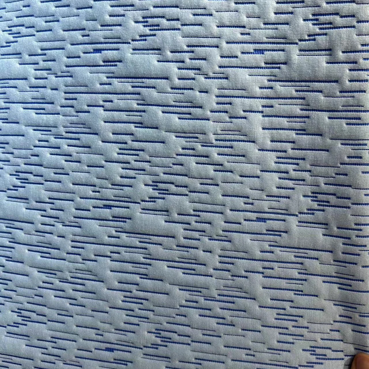 Fashionable Knitting Fabric 100% Polyester Fabric Jacquard Upholstery Mattress Fabric