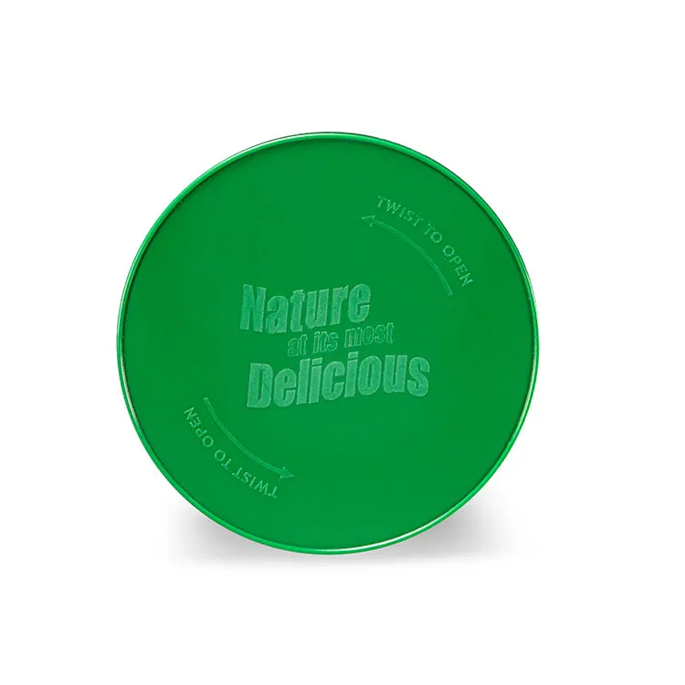 customized plastic jar for peanut butter transparent container packaging 315g plastic jar with screw lid