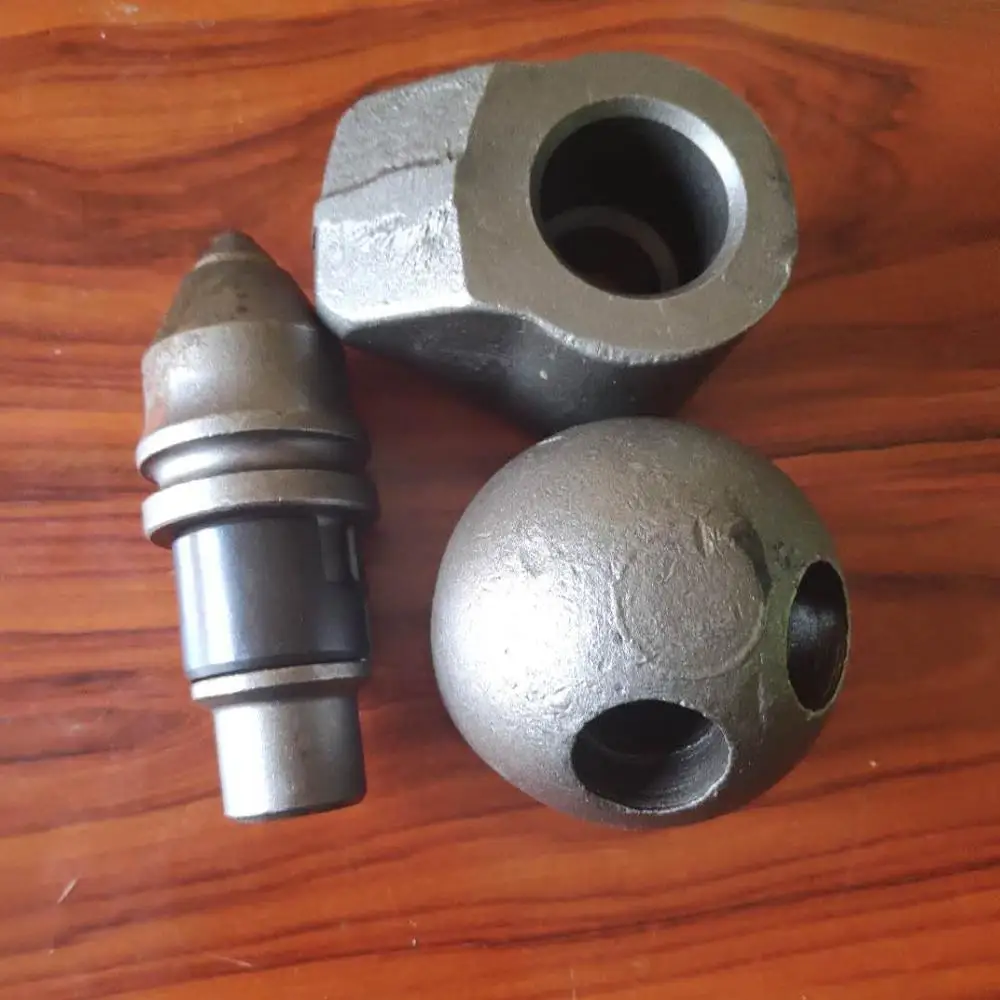 
Foundation construction round chisel bullet teeth 