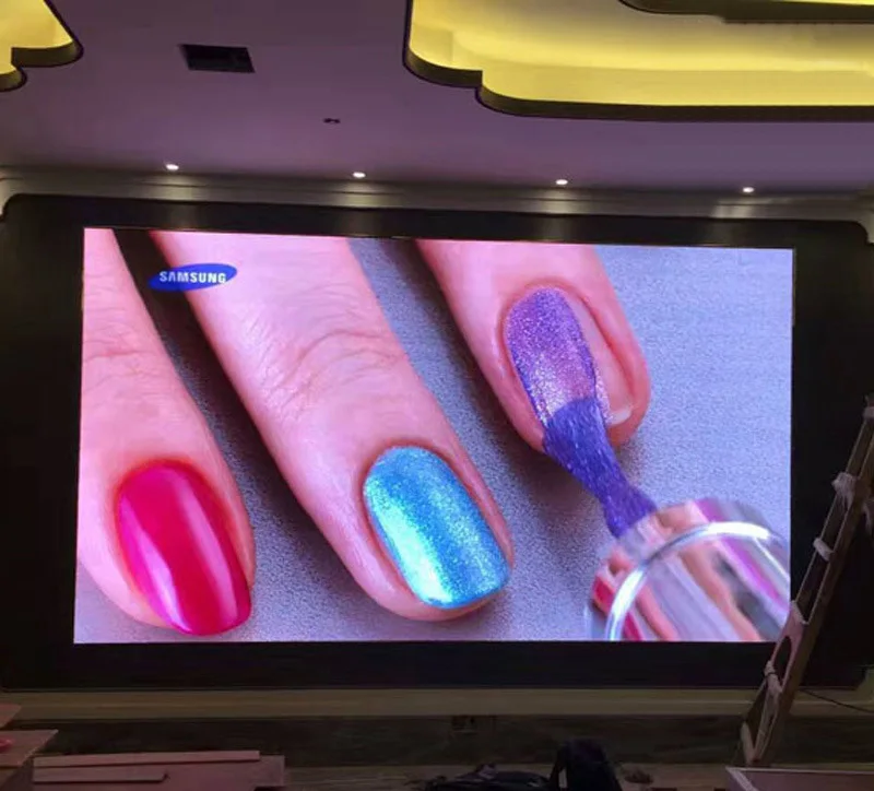 Full Color Movie English Led TV Indoor Die-cast Aluminum Panel P2.5 Led Video Wall HD Small Pitch LED Display..