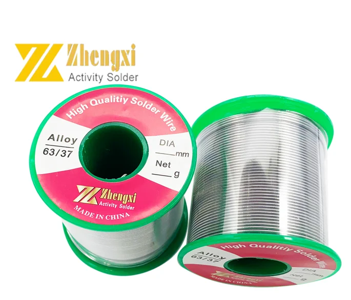  Zhengxi 500 г высокой чистоты 63/37% проволочного припоя с низкой температурой плавления припой проволока 1 2 мм 0 6 из оловянной