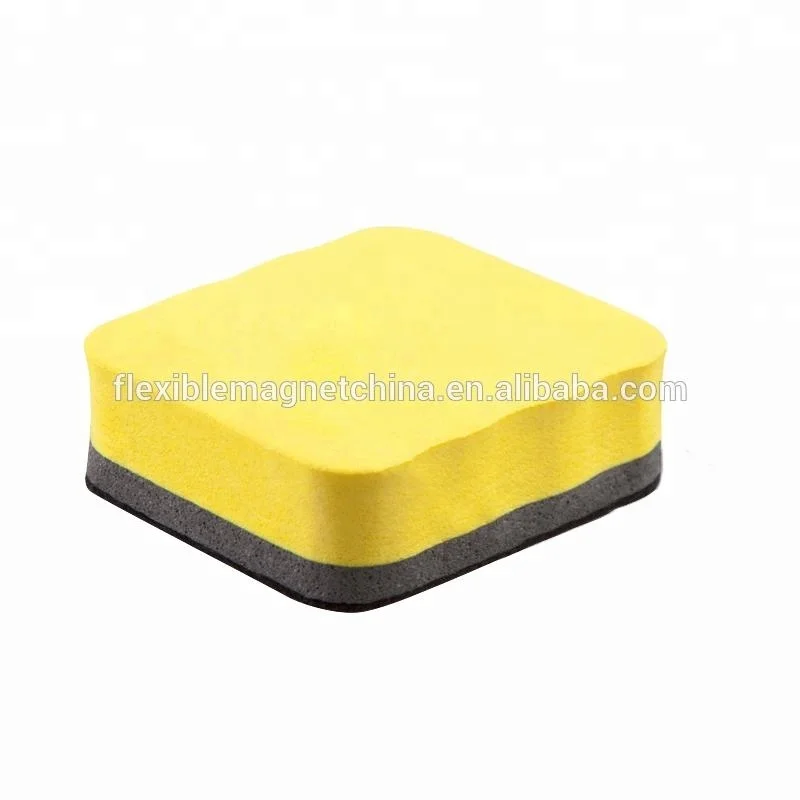 EVA Eraser Custom Style Magnetic Lightweight Eraser Whiteboard Eraser With Flexible Magnet Office Magnet