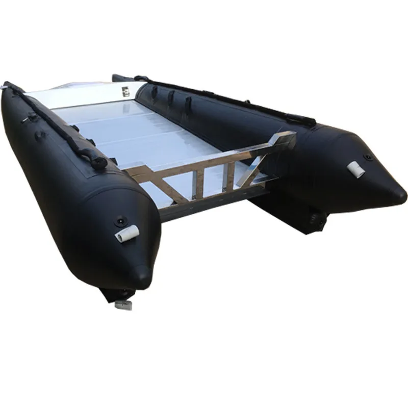 Inflatable Lightweight aluminium fishing boat catamaran sailboat
