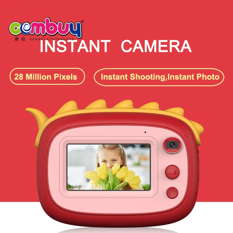 Children gift print cheap HD touch screen instant mini camera