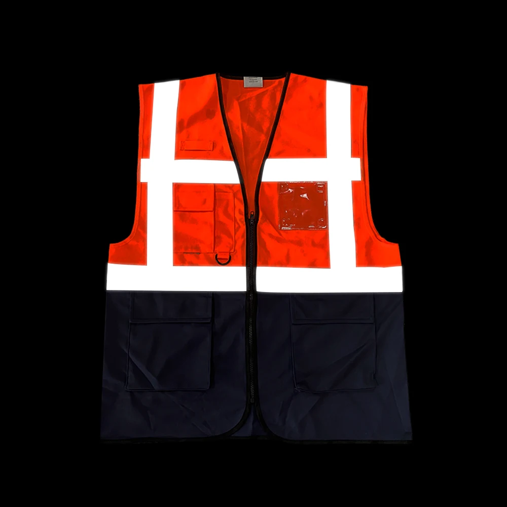 Yellow High Customised Security Reflective Visibility Vest