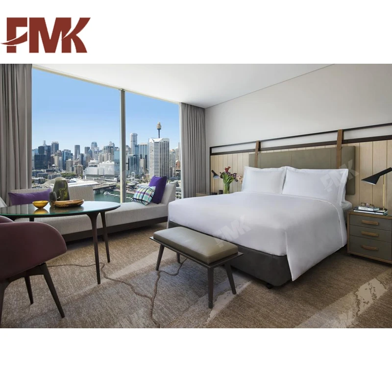 5 Star Hotel Furniture Bedroom Modern Bedroom Set With One-stop Services