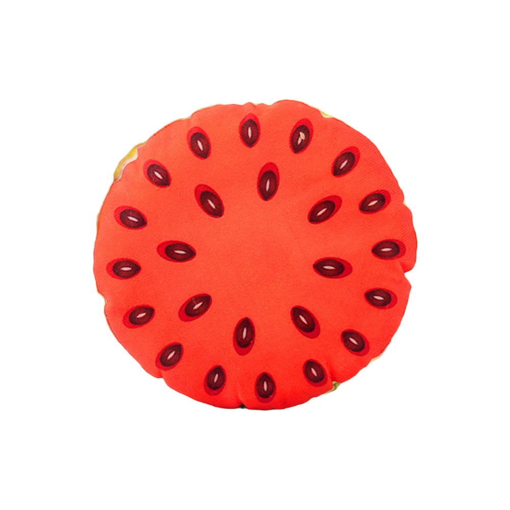 Fruit Plush Toys For Dog Puppy Kiwi Cute Pet Interactive Squeaky Toy Soft Squeak Dog Toy