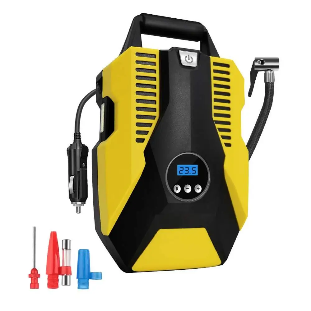 Small inflatable tire inflator 12v volt car walmart air pump for car tire